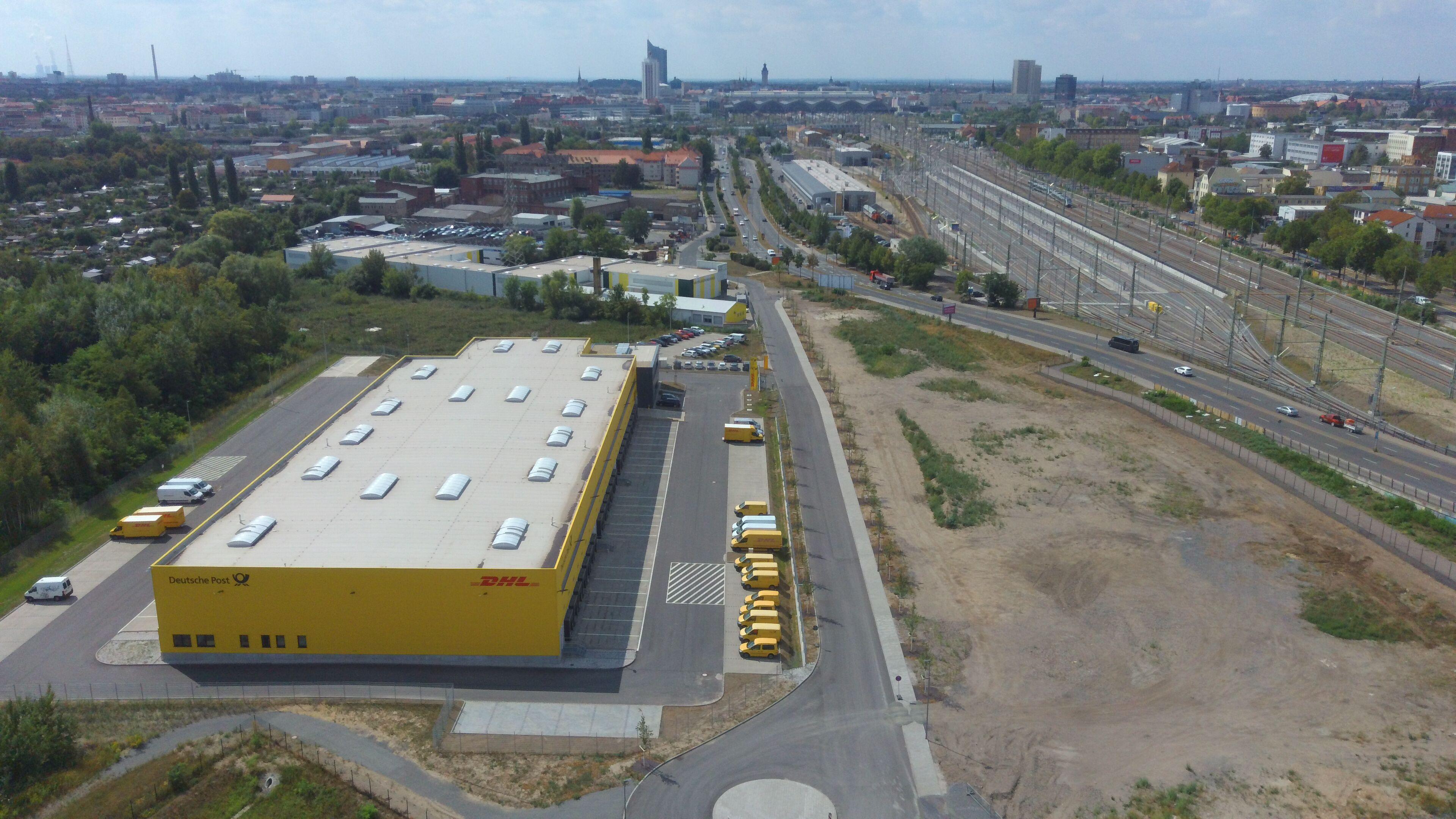 Gewerbebau Berliner Brücke Leipzig